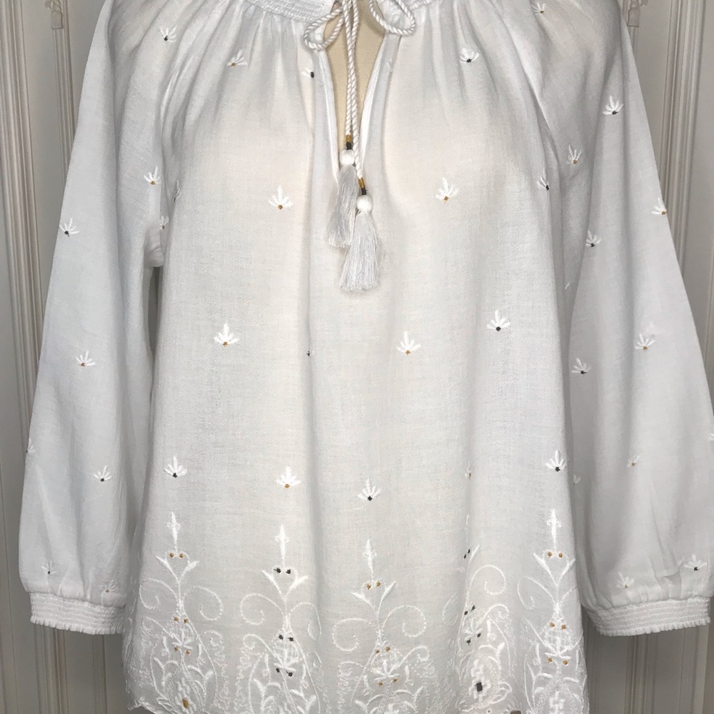 🧡 Lucky Brand Embroidered Top 🧡